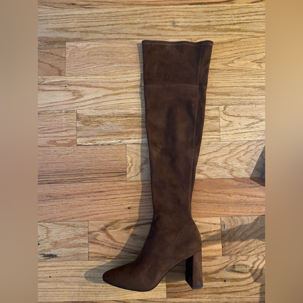 Jeffrey Campbell Parisah over the knee suede boot